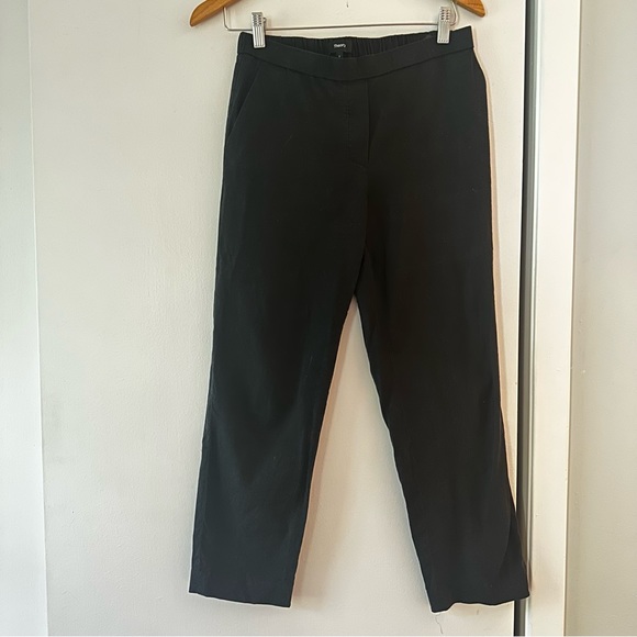 Theory Treeca Linen pull on pant - Picture 1 of 5